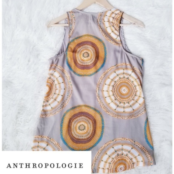 Anthropologie Mandala Circle Tunic Tank Top - Picture 4 of 8